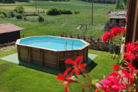 Casa con jacuzzi y piscina privada 