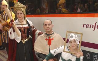 Sigüenza y Madrid unidas por el Tren Medieval